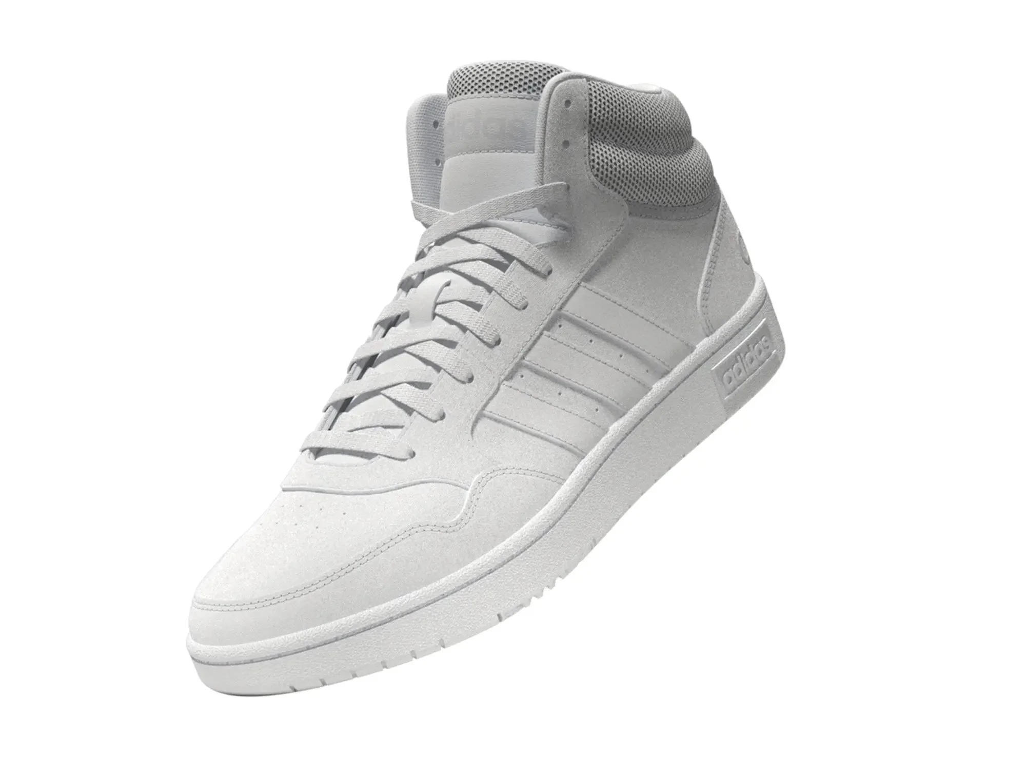 Zapatilla Adidas Hoops 3.0 Mid Mujer Mono Blanco - Image 14