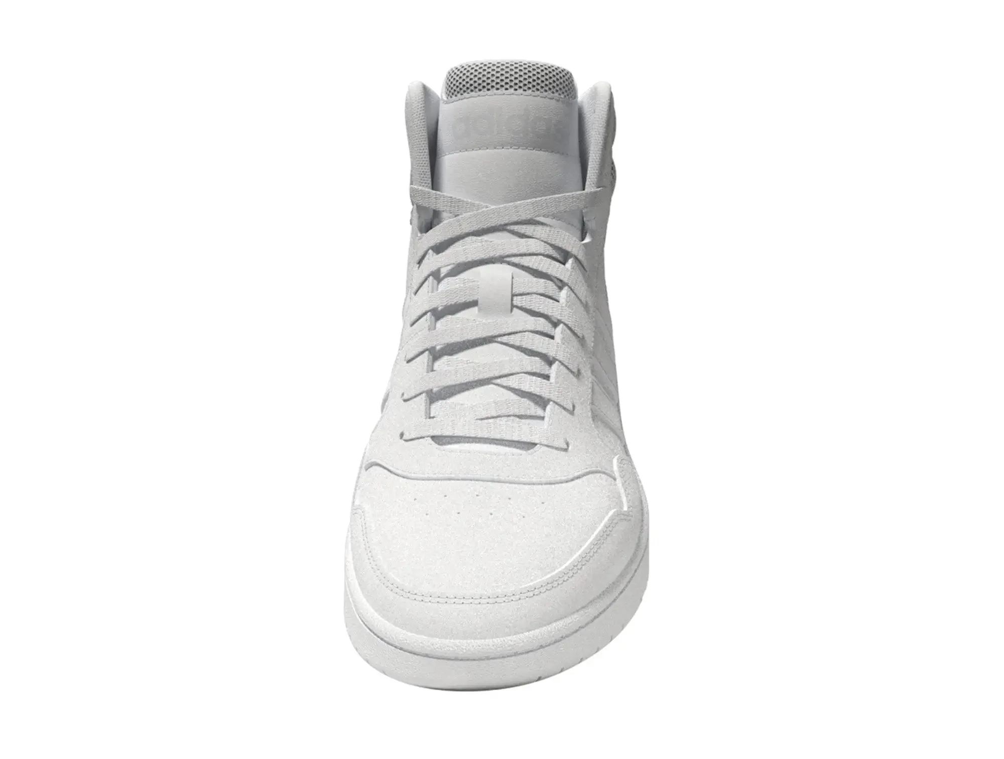 Zapatilla Adidas Hoops 3.0 Mid Mujer Mono Blanco - Image 15