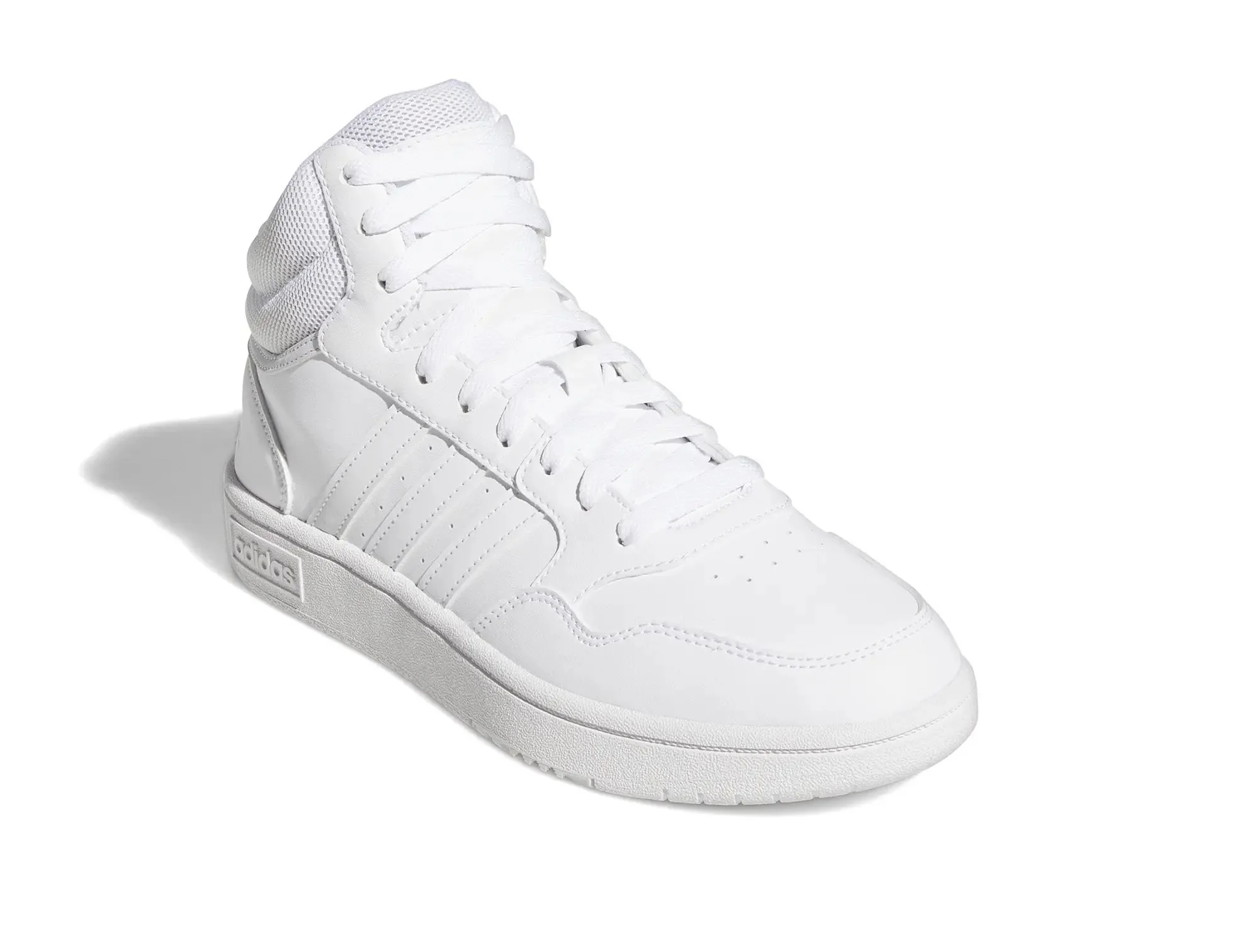 Zapatilla Adidas Hoops 3.0 Mid Mujer Mono Blanco - Image 4