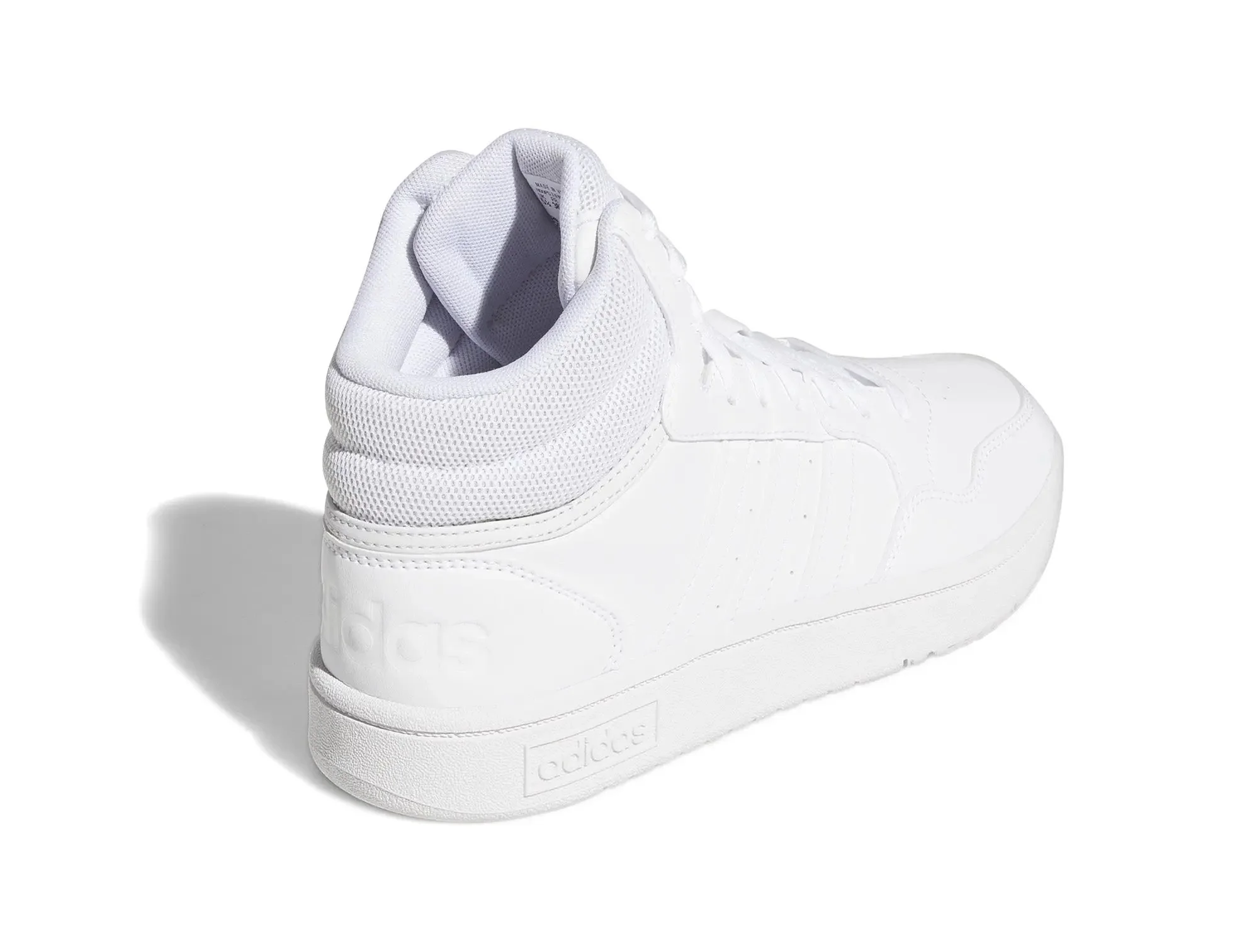 Zapatilla Adidas Hoops 3.0 Mid Mujer Mono Blanco - Image 5