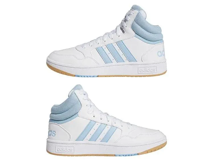 Zapatilla Adidas Hoops 3.0 Mid Mujer Blanco - Image 2