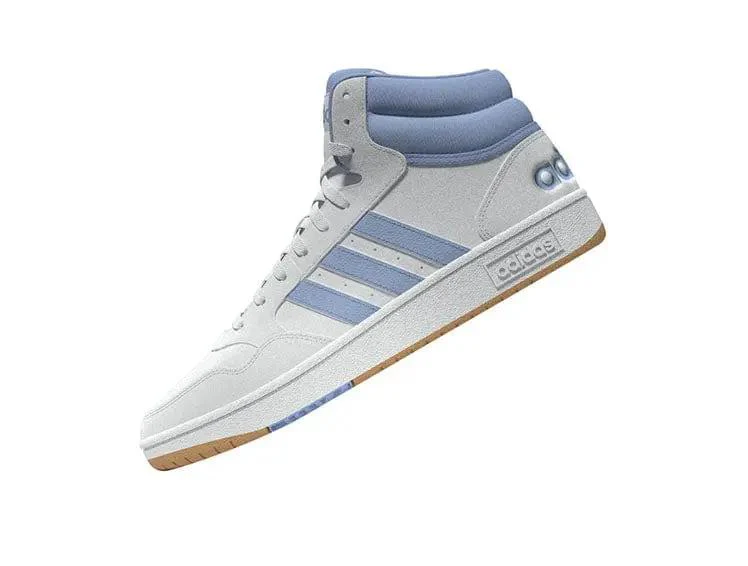 Zapatilla Adidas Hoops 3.0 Mid Mujer Blanco - Image 4
