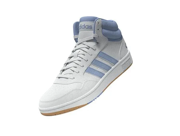 Zapatilla Adidas Hoops 3.0 Mid Mujer Blanco - Image 5