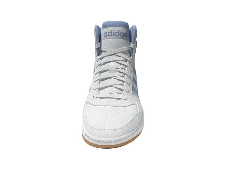 Zapatilla Adidas Hoops 3.0 Mid Mujer Blanco - Image 6