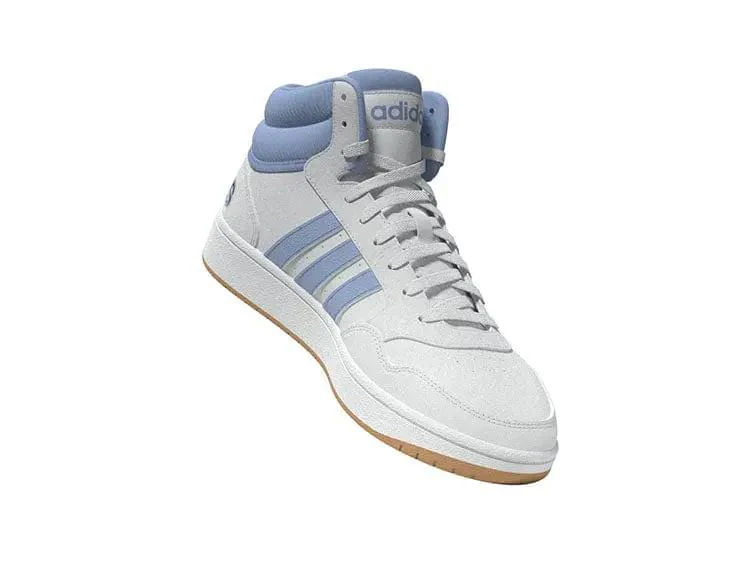 Zapatilla Adidas Hoops 3.0 Mid Mujer Blanco - Image 7
