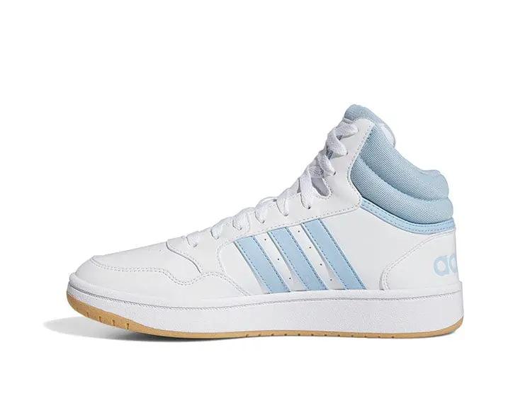 Zapatilla Adidas Hoops 3.0 Mid Mujer Blanco - Image 9