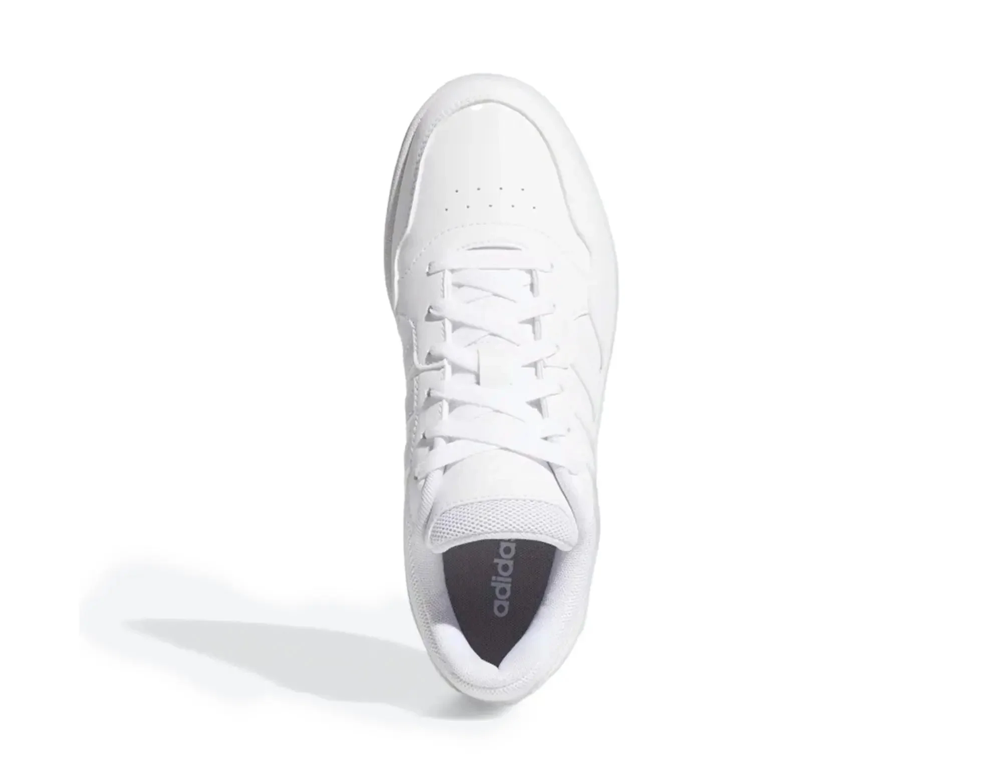 Zapatilla Adidas Hoops 3.0 Cuero Mujer Blanco - Image 2