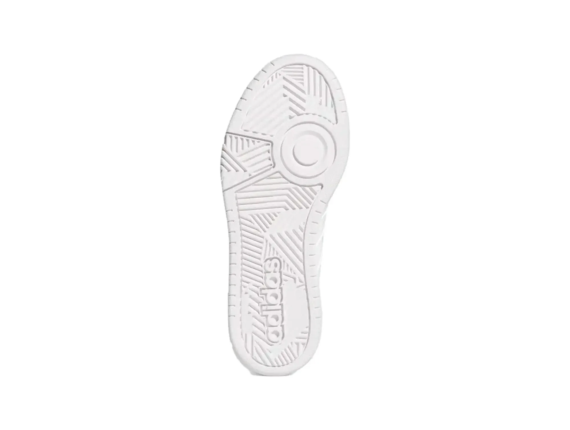 Zapatilla Adidas Hoops 3.0 Cuero Mujer Blanco - Image 4
