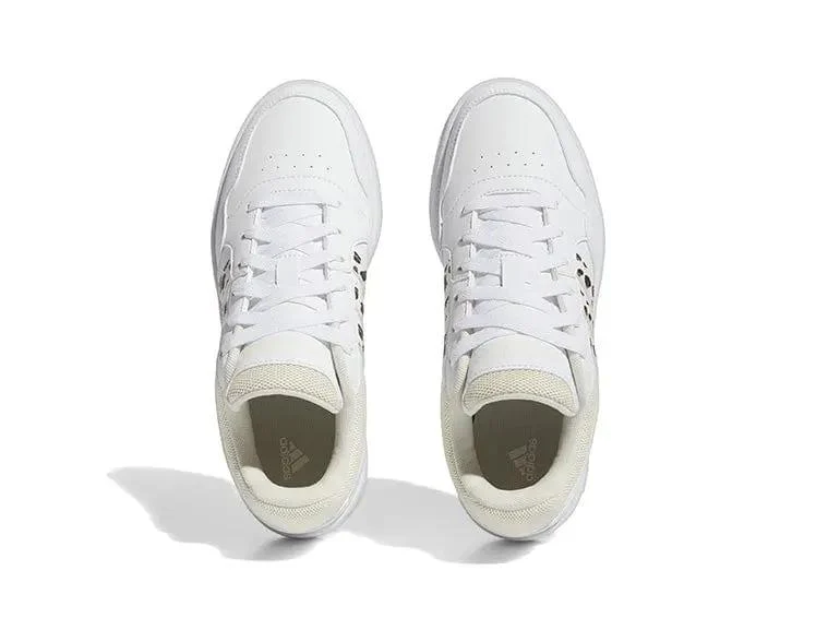 Zapatilla Adidas Hoops 3.0 Mujer Blanco Animal Print - Image 11