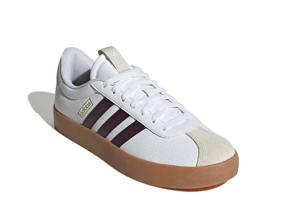 Zapatilla Adidas Vl Court 3.0 Hombre Blanco - Azul - Suela Gum - Image 3