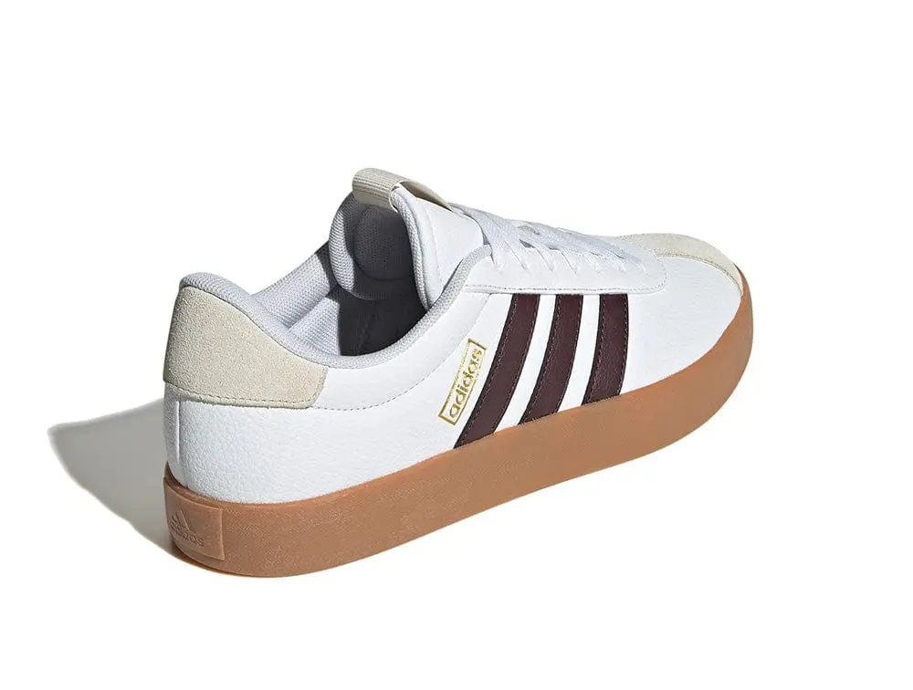 Zapatilla Adidas Vl Court 3.0 Hombre Blanco - Azul - Suela Gum - Image 4