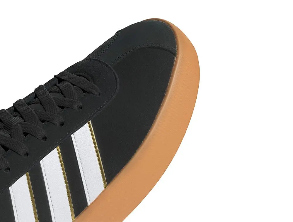 Zapatilla Adidas Vl Court 3.0 Hombre Negro - Blanco - Suela Gum - Image 2