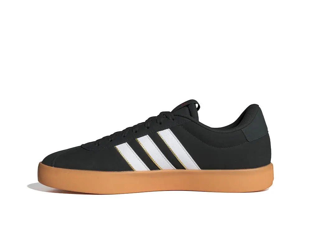 Zapatilla Adidas Vl Court 3.0 Hombre Negro - Blanco - Suela Gum - Image 3