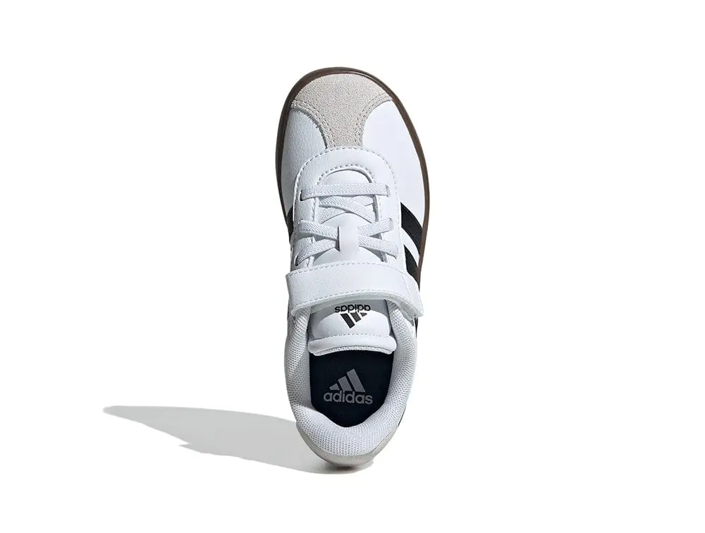 Zapatilla Adidas Vl Court 3.0  Niños Negro/Suela Gum - Image 7