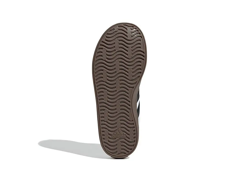 Zapatilla Adidas Vl Court 3.0  Niños Negro/Suela Gum - Image 8