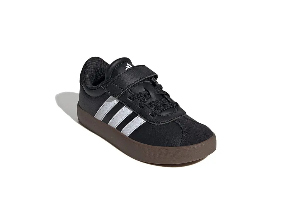 Zapatilla Adidas Vl Court 3.0 Niños Negro - Blanco - Image 5