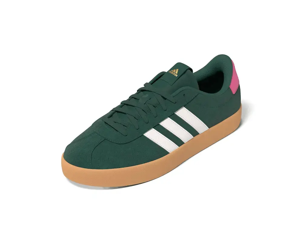 Zapatilla Adidas Vl Court 3.0 Mujer Verde - Image 4