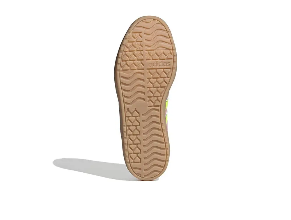 Zapatilla Adidas Vl Court Bold Mujer Rosado - Amarillo - Suela Gum - Image 9