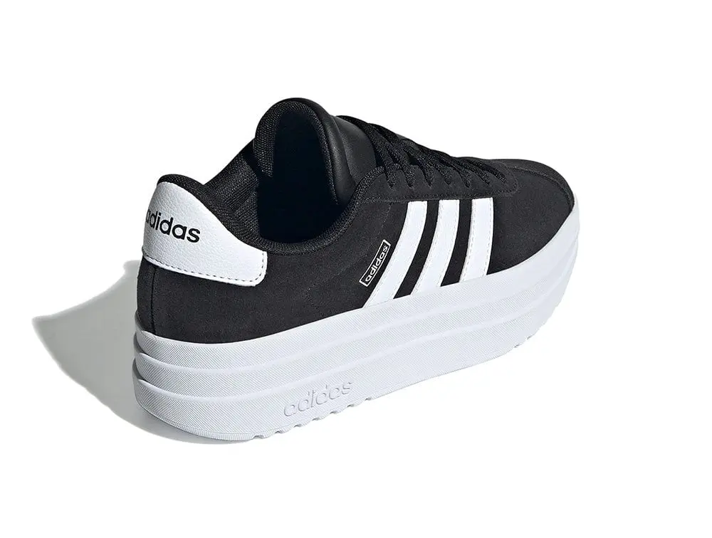 Zapatilla Adidas Vl Court Bold Niños Negro - Image 4