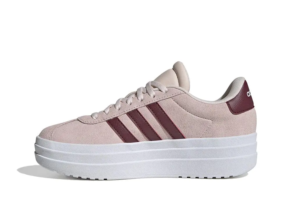 Zapatilla Adidas Vl Court Bold Niños Rosado - Image 3