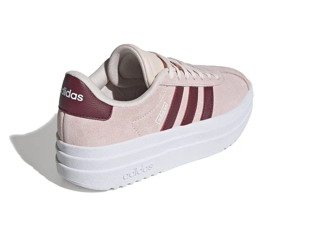 Zapatilla Adidas Vl Court Bold Niños Rosado - Image 4