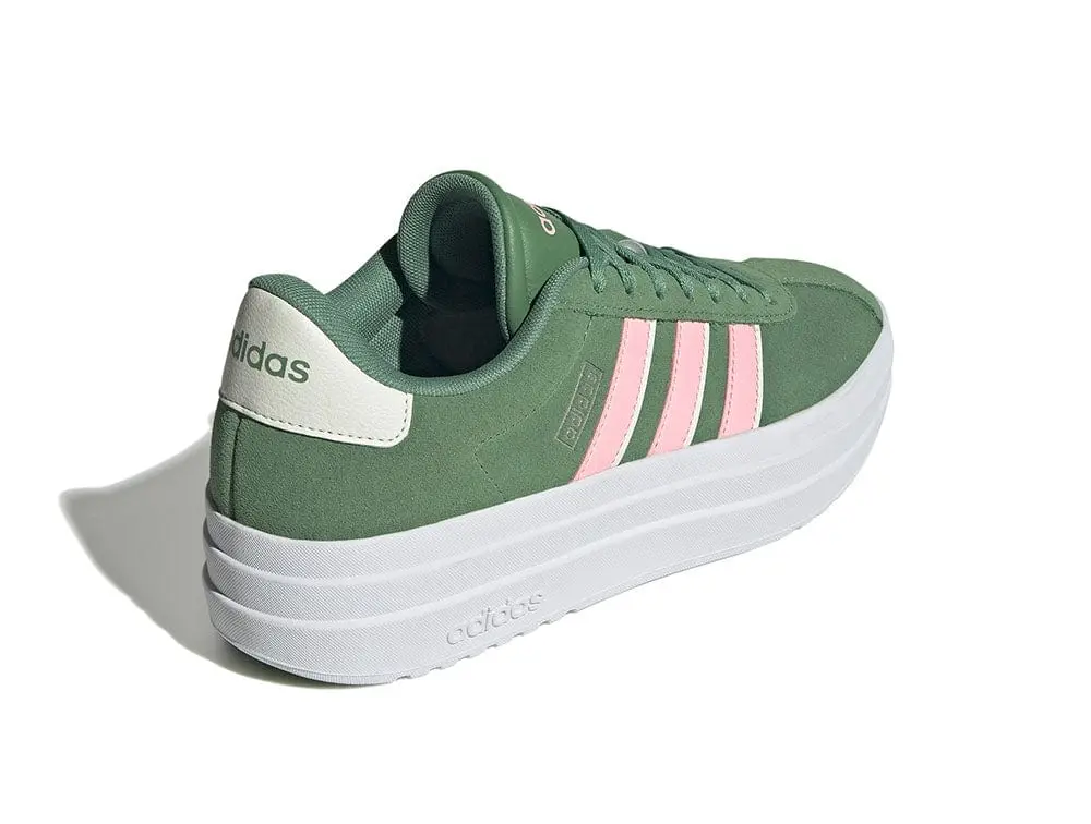 Zapatilla Adidas Vl Court Bold Mujer Verde - Image 4