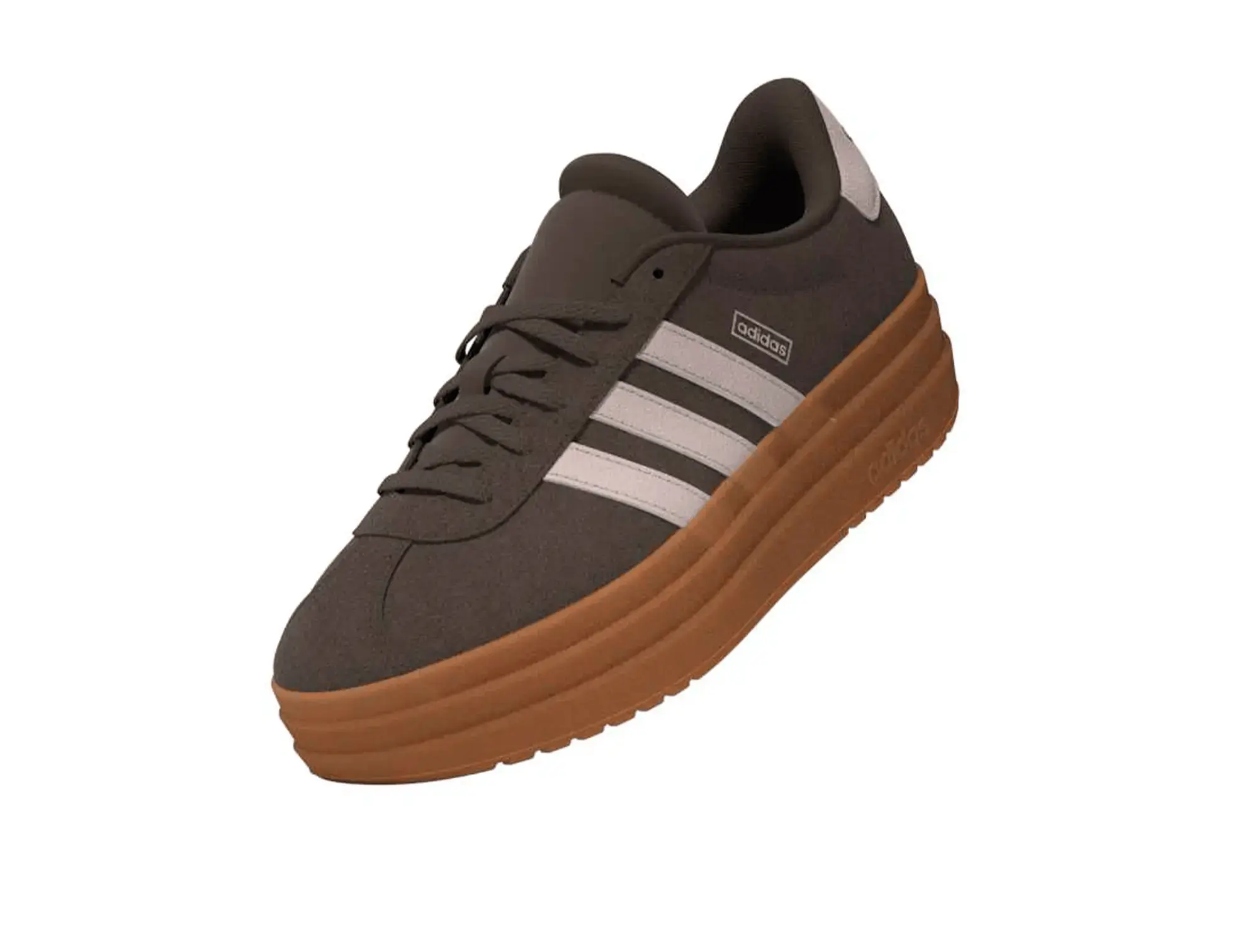Zapatilla Adidas Vl Court Bold Niños Cafe - Image 4