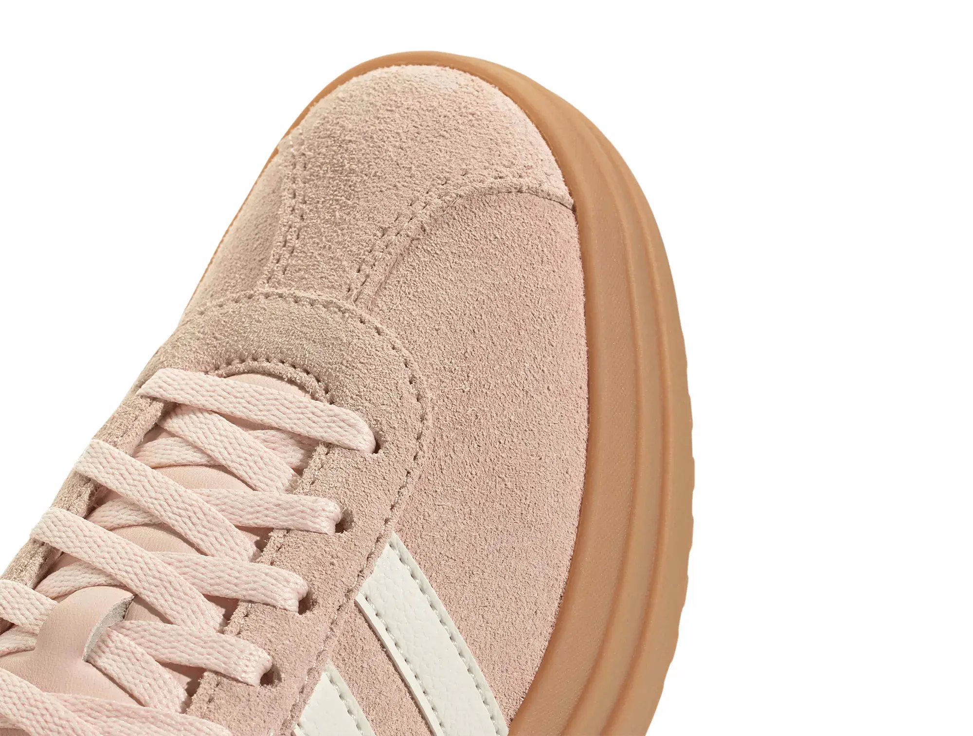 Zapatilla Adidas Vl Court Bold Niños Rosada - Image 3