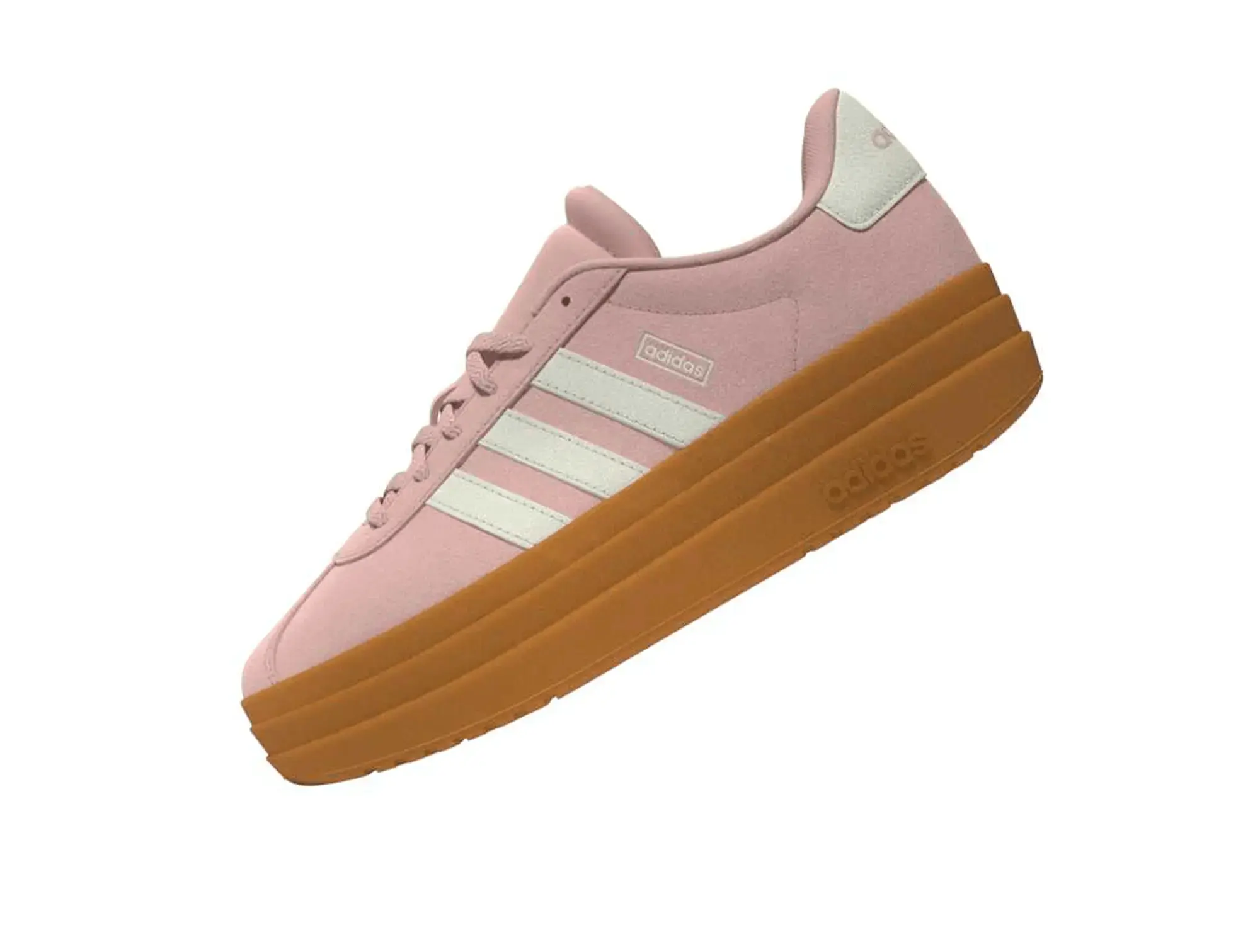 Zapatilla Adidas Vl Court Bold Niños Rosada - Image 5