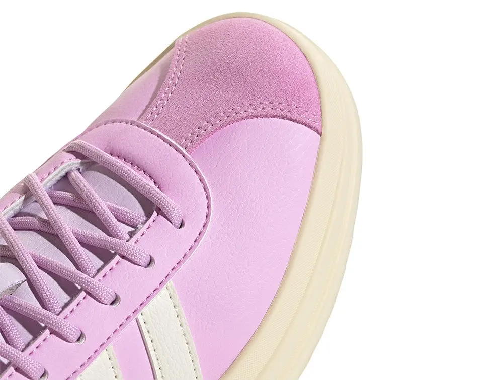 Zapatilla Adidas Vl Court Bold Plataforma Mujer Morado/Blanco/Suela Beige - Image 2