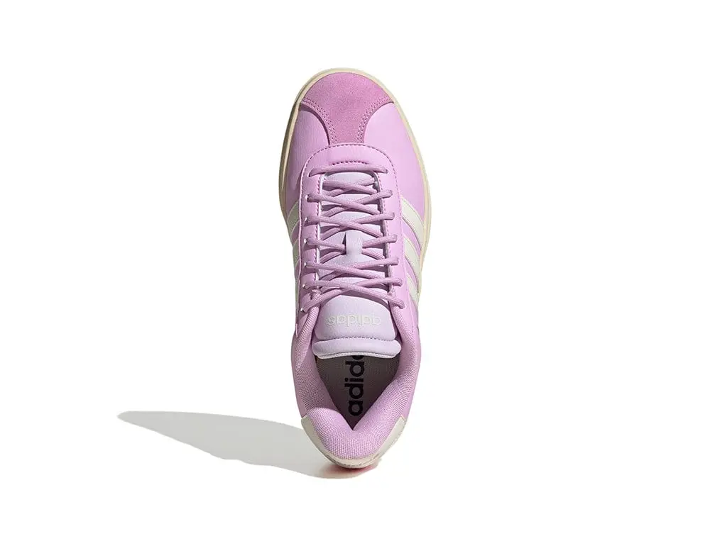 Zapatilla Adidas Vl Court Bold Plataforma Mujer Morado/Blanco/Suela Beige - Image 7
