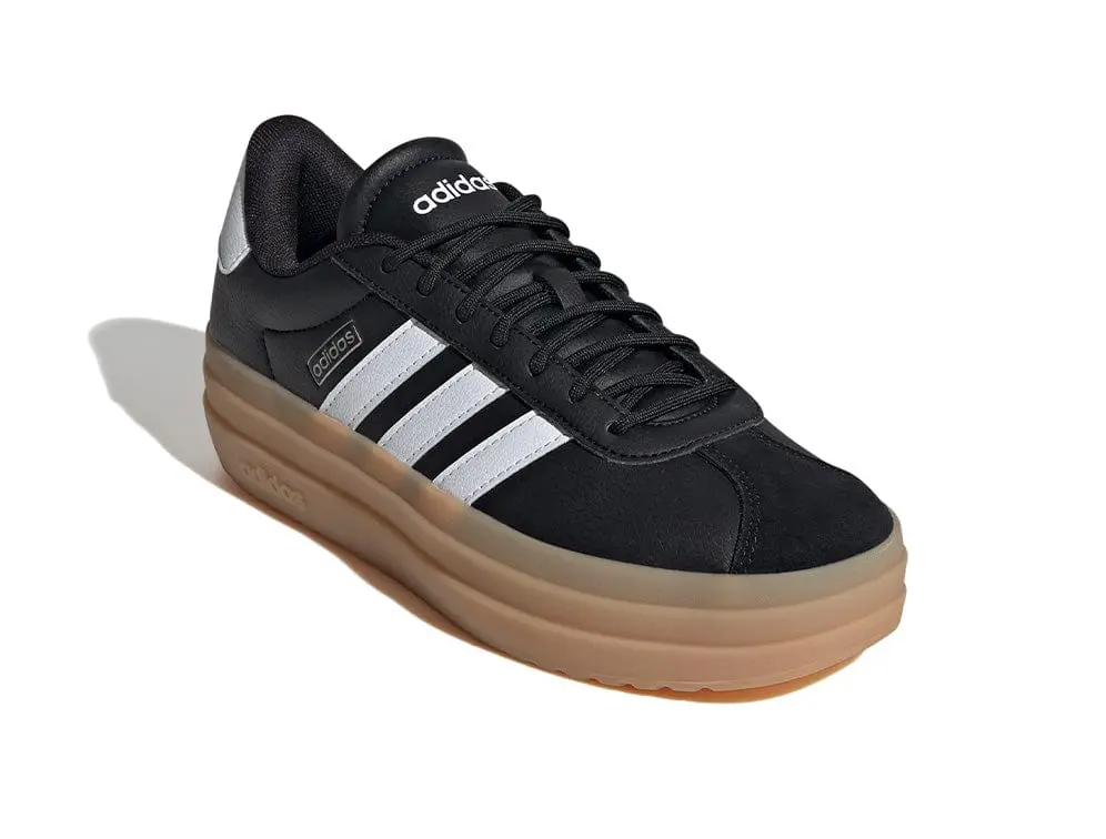 Zapatilla Adidas Vl Court Bold Plataforma Mujer Negro - Blanco - Suela Gum - Image 5