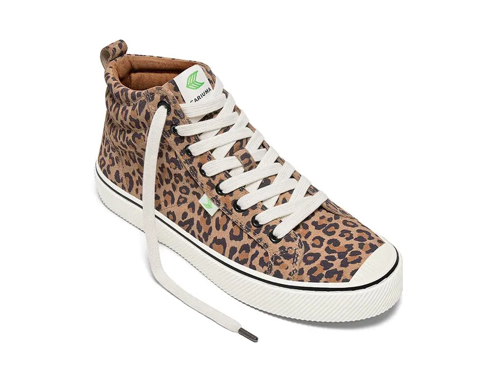 Zapatilla Cariuma Oca Hi Stripe Mujer Cafe - Image 2