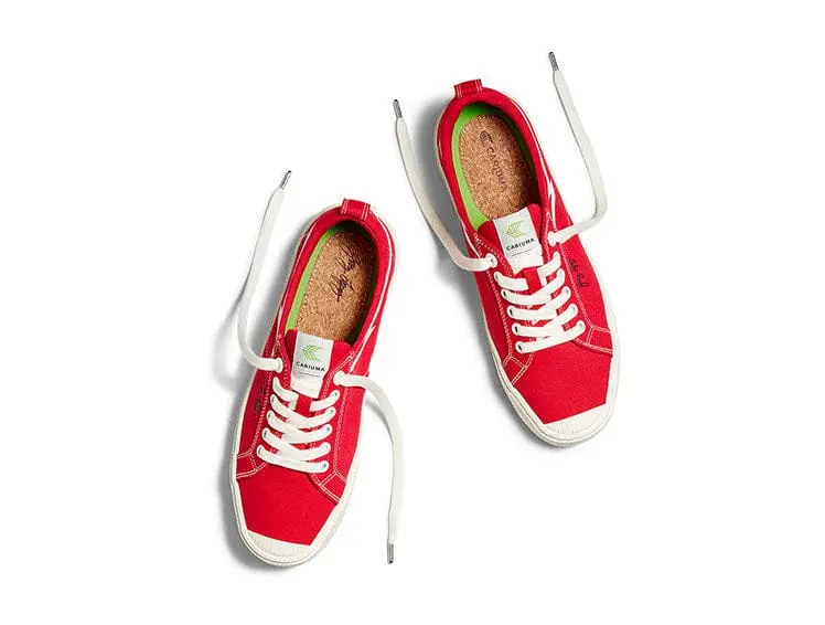 Zapatilla Cariuma Oca Low Mujer Rojo - Image 3