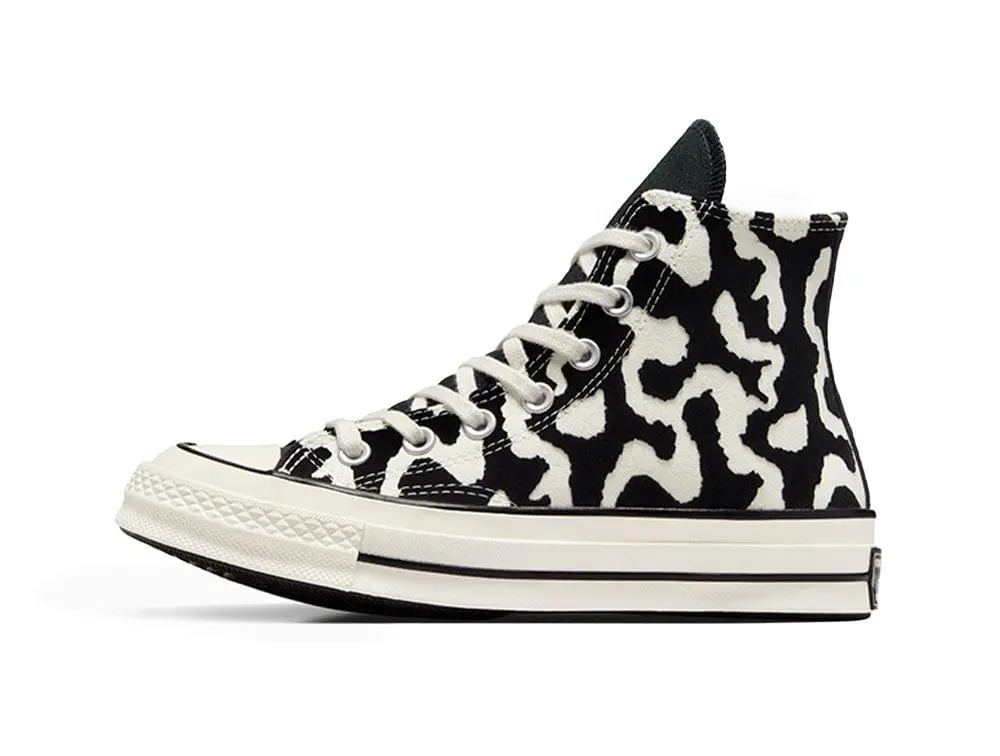 Zapatilla Converse Chuck 70 Lavish Leopard Mujer Negro - Blanco - Image 5