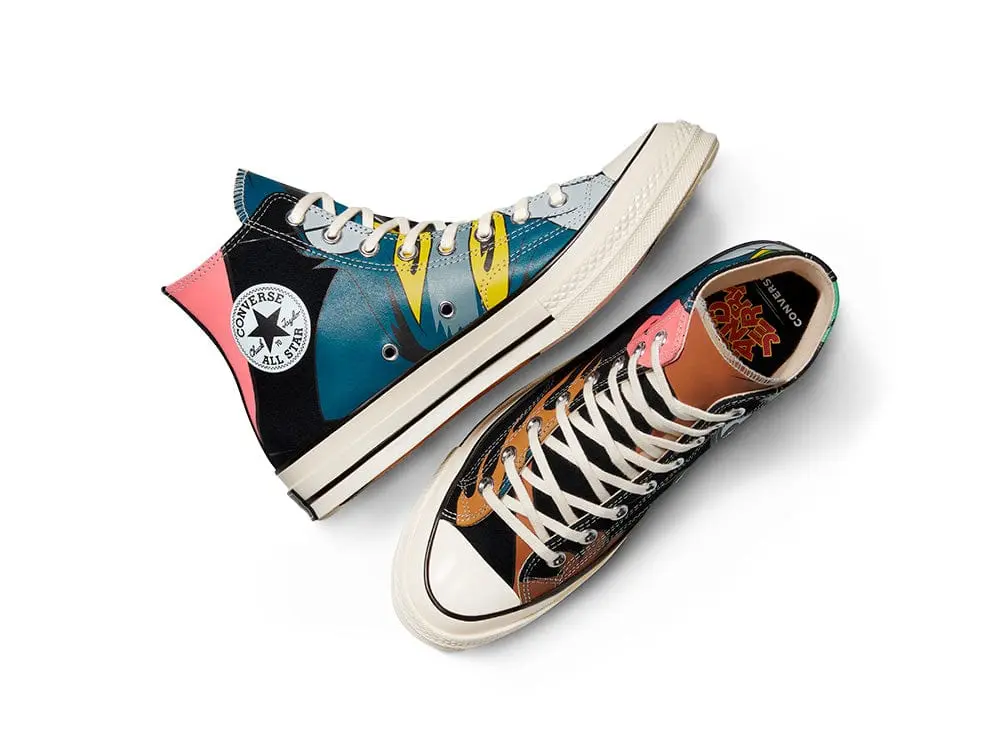 Zapatilla Converse Chuck 70 Hi Tom y Jerry Unisex Negro - Image 6