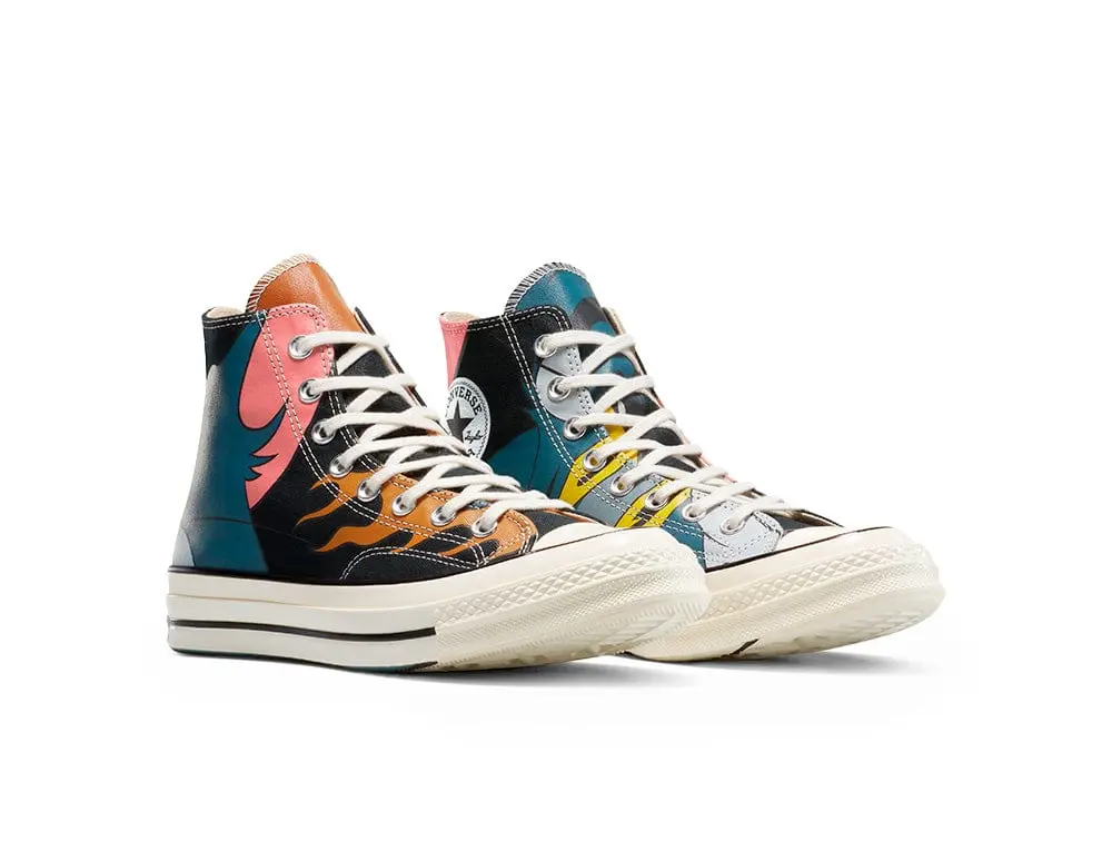 Zapatilla Converse Chuck 70 Hi Tom y Jerry Unisex Negro - Image 7