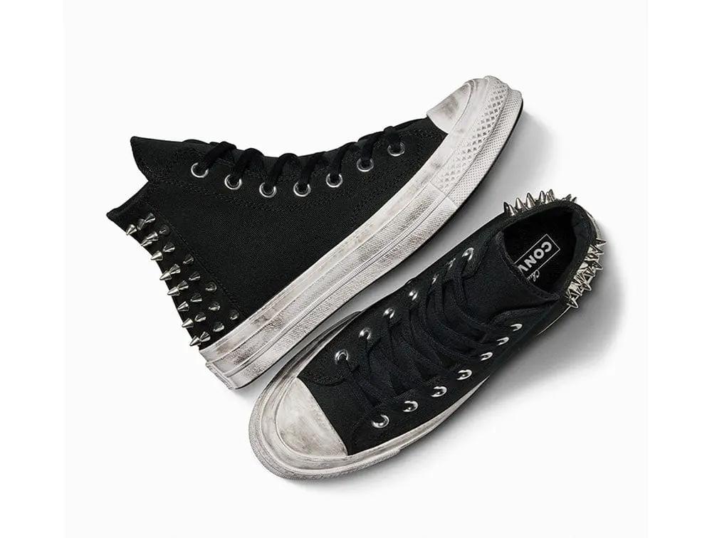 Zapatilla Converse Chuck 70 Studded Mujer Negro - Image 4