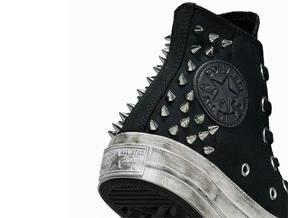 Zapatilla Converse Chuck 70 Studded Mujer Negro - Image 5