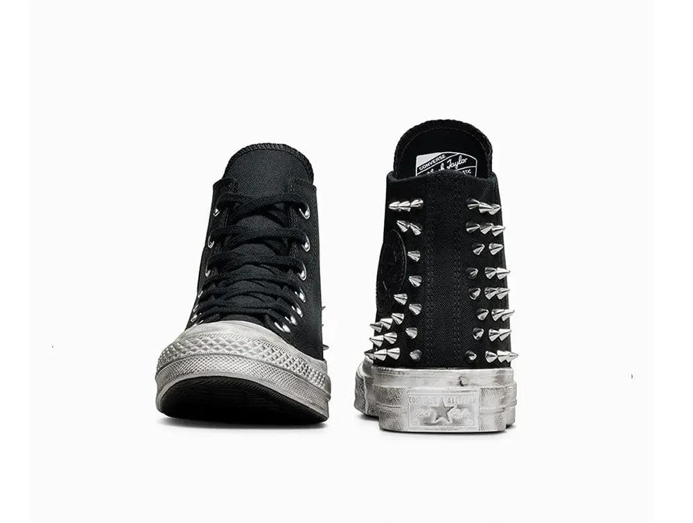 Zapatilla Converse Chuck 70 Studded Mujer Negro - Image 6