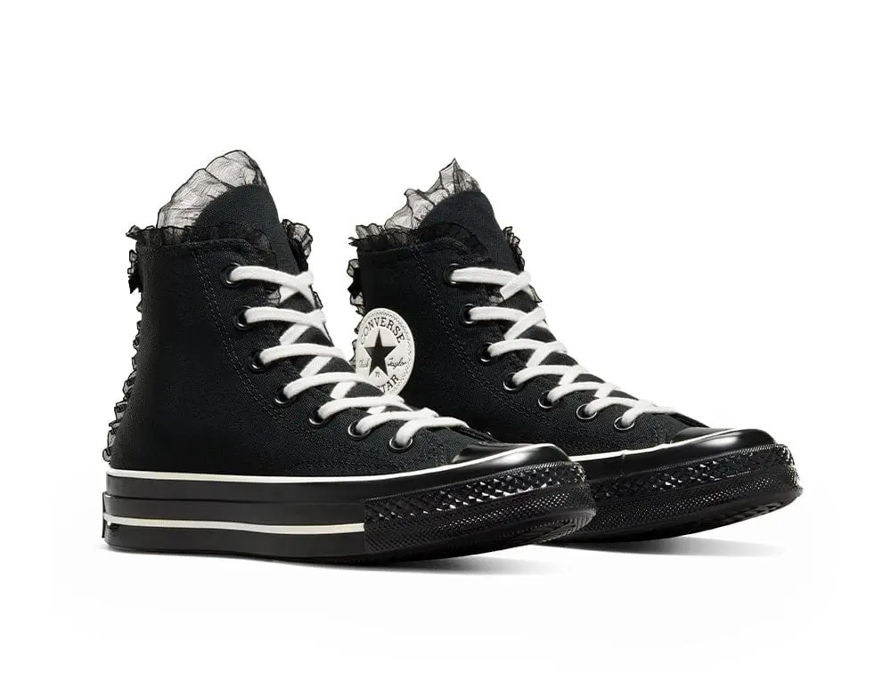 Zapatilla Converse Chuck 70 Dark Swan Mujer Negro - Image 3