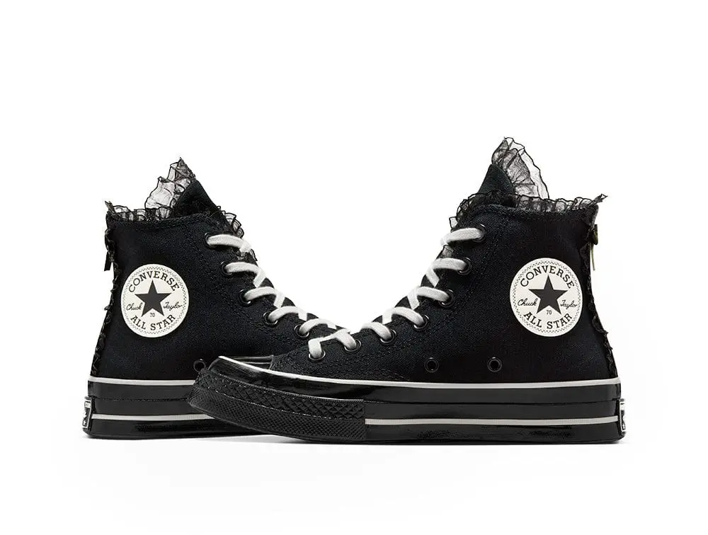 Zapatilla Converse Chuck 70 Dark Swan Mujer Negro - Image 6