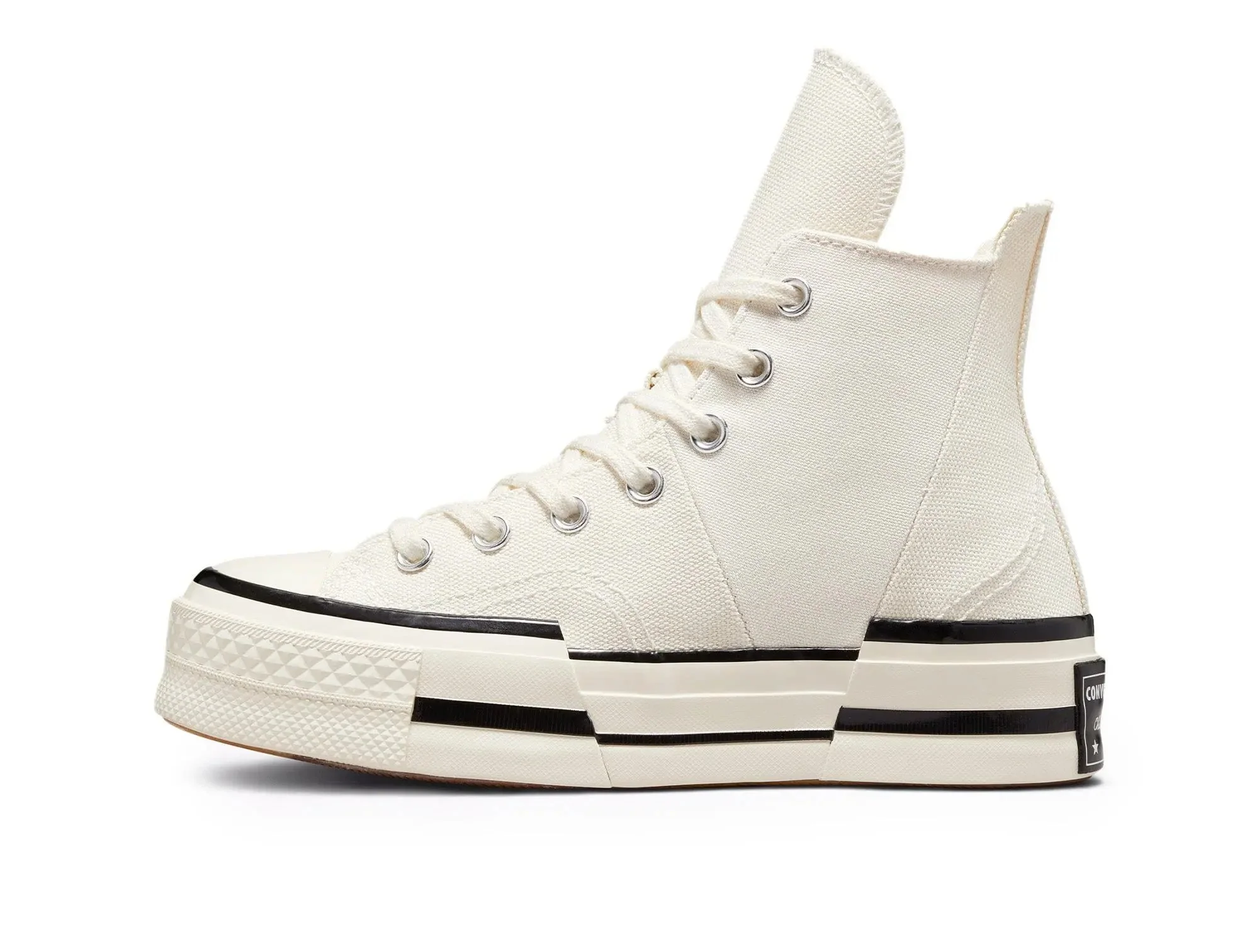 Zapatilla Converse Chuck 70 Plus Hi Unisex Blanco - Image 2