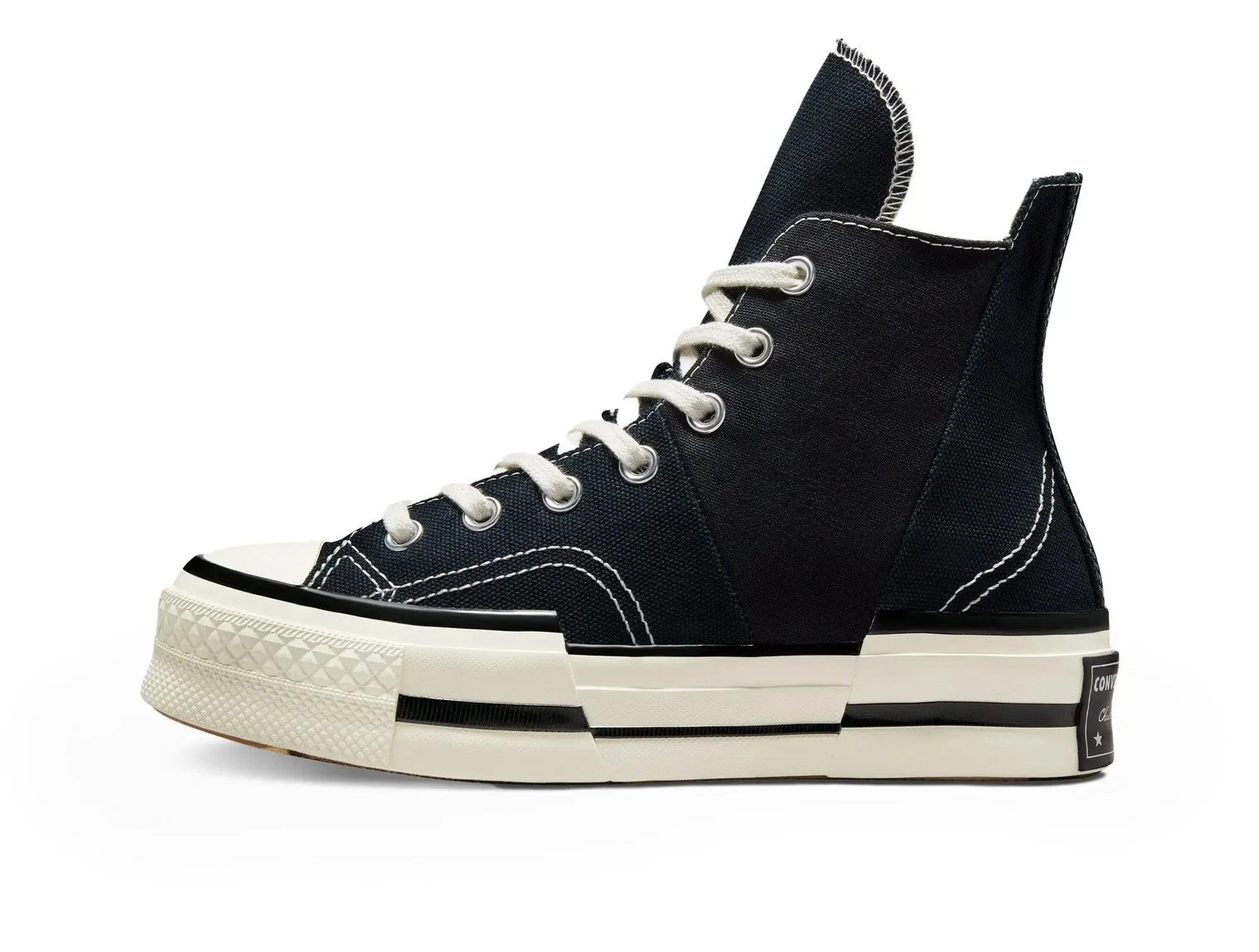 Zapatilla Converse Chuck 70 Plus Hi Unisex Negro - Image 2