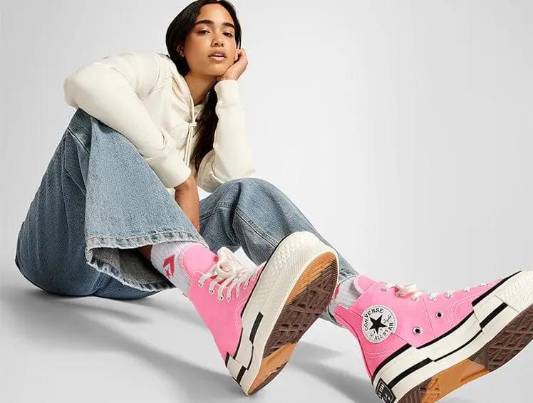 Zapatilla Converse Chuck 70 Plus Mujer Rosado Claro - Image 2