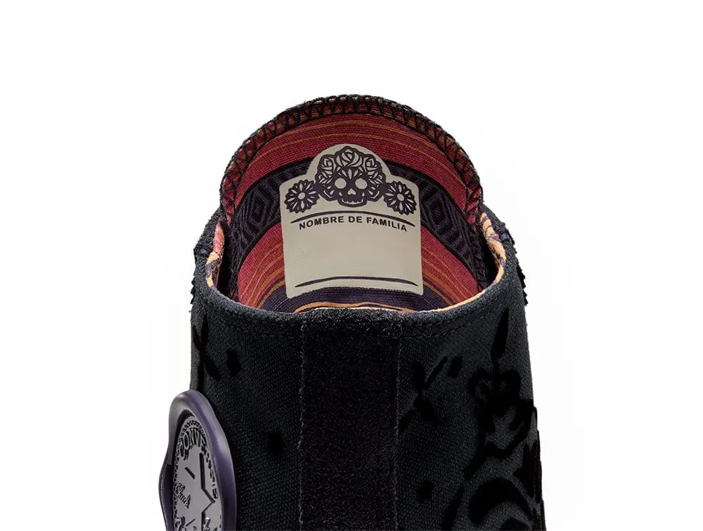 Zapatilla Converse Chuck 70 Dia de los muertos Unisex Negro - Image 2