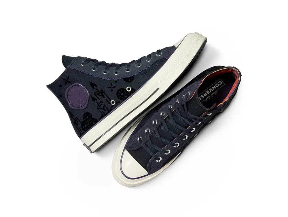 Zapatilla Converse Chuck 70 Dia de los muertos Unisex Negro - Image 3