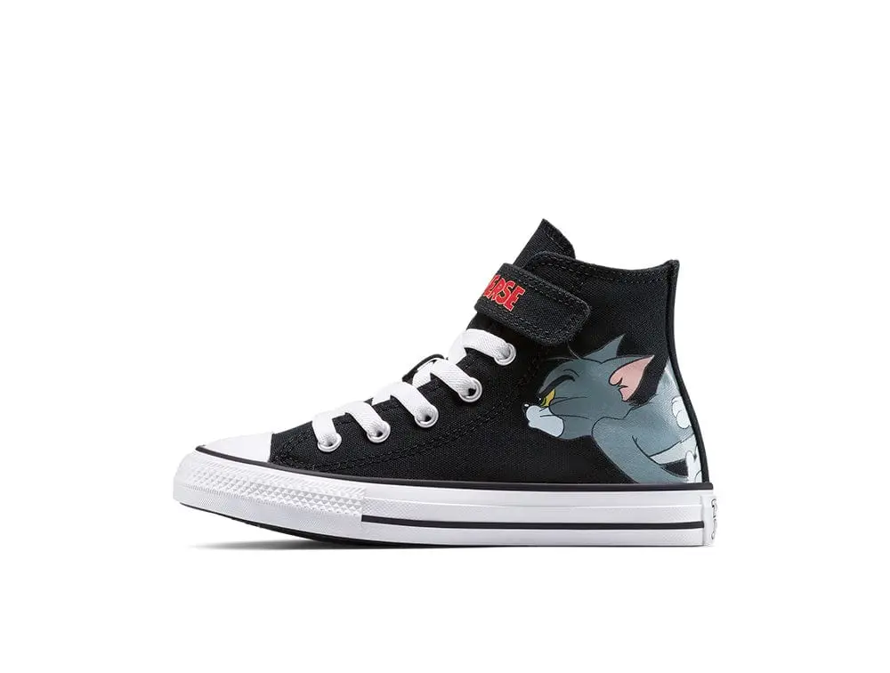 Zapatilla Converse Chuck Taylor 1V Tom y Jerry Niños Negro - Image 5