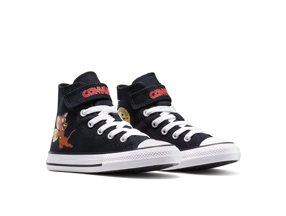 Zapatilla Converse Chuck Taylor 1V Tom y Jerry Niños Negro - Image 7