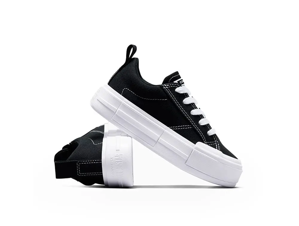 Zapatilla Converse Chuck Taylor Cruise Plataforma Niños Negro - Blanco - Image 3